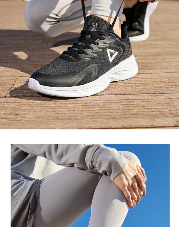 peak匹克eak匹克跑步鞋男鞋夏季轻便透气网面鞋子男减震防滑休闲运动