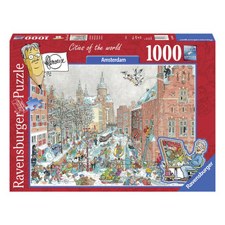 睿思（Ravensburger）1000片成人拼图冬日里的阿姆斯特丹儿童玩具新年 冬日里的阿姆斯特丹1000片