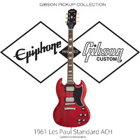Epiphone 电吉他1961 LP SG Standard ACH 60年代樱桃红Gibson拾音器易普锋