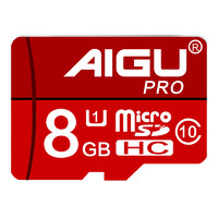 AIGU 艾古 高速内存卡手机TF存储卡汽车行驶记录仪卡车载通用华为三星小米 8