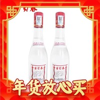 年货不打烊：古贝春 白板浓香型白酒 42度 山东地特产白酒475ml单瓶装