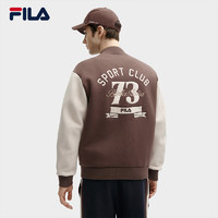 FILA 斐乐 官方男士外套2024春季新款撞色时尚复古运动棒球服夹克