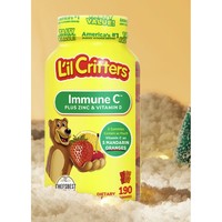 L'il Critters 儿童维生素C+锌软糖 190粒