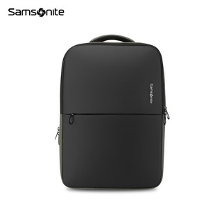 新秀丽（Samsonite）双肩包电脑包时尚超轻休闲商务电脑包男女通勤背包BQ7