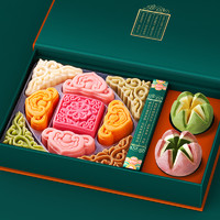 皇家尚食局绿豆糕点心礼盒西安特产500g传统中式糕点早餐零食