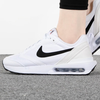 耐克（NIKE）休闲鞋女鞋春季运动鞋AIR MAX气垫减震跑步鞋DH5131-101 DH5131-101白色黑钩 35.5