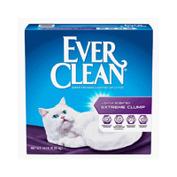 88VIP：EVER CLEAN 铂钻 紫标 膨润土猫砂 14磅