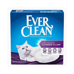 EVER CLEAN 铂钻 紫标 膨润土猫砂 14磅