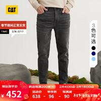 CAT卡特牛仔裤男收脚时尚舒适休闲牛仔裤子男商场同款 