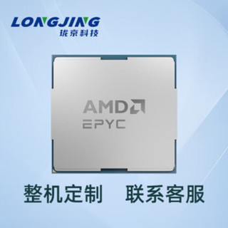 珑京 AMD EPYC 霄龙 Genoa 第四代热那亚 9004系列 高性能CPU处理器 AMD 9754 128核256线程2.25GHz