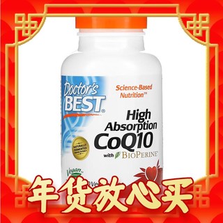 Doctor's BEST 多特倍斯 辅酶Q10 200mg 180粒