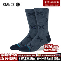 STANCE 斯坦斯 556中筒袜冬休闲袜个性保暖男女袜子 浅灰色 S  欧码35-37