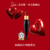 Christian Louboutin 路铂廷（Christian Louboutin）CL女王权杖唇膏415M萝卜丁口红礼盒新年  415M惹火红棕