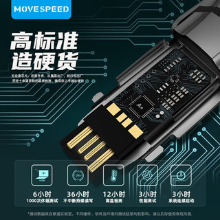 移速（MOVE SPEED）2TB USB3.2 Type-C 双口固态U盘 手机U盘 读速550MB/s 写速450MB/s 稳定不掉速 逸V系列