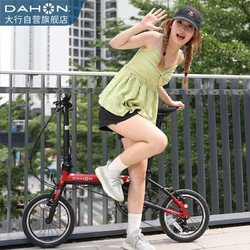 DAHON 大行 折疊自行車通4寸單車KAA433 紅色