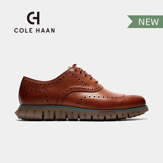 colehaan/歌涵 男鞋牛津鞋 24年春季布洛克雕花休闲皮鞋男C39613 棕色-C39613 41