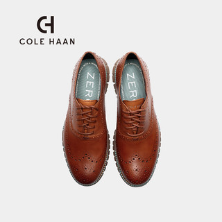 colehaan/歌涵 男鞋牛津鞋 24年春季布洛克雕花休闲皮鞋男C39613 棕色-C39613 41