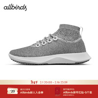 Allbirds Wool Dasher Mizzle-Mid冬季羊毛运动防泼水晴雨男女鞋 21年-水雾灰 35.5 女码