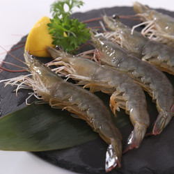 鲜美来 精选大虾1kg净含量30-40只北海产特大虾鲜活速冻高品质白虾