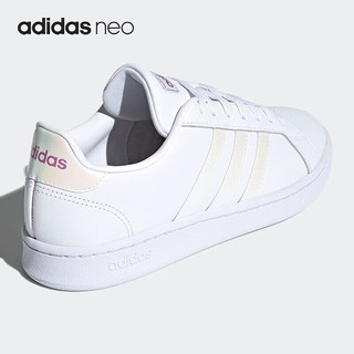 adidas 阿迪达斯 NEO运动鞋女鞋复古时尚板鞋耐磨轻便透气休闲鞋FZ4261