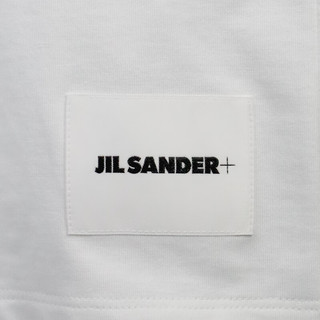 吉尔·桑达（Jil Sander）男装棉质Logo刺绣T恤圆领短袖（三件装）奢侈品潮牌J47GC0001 白色 M