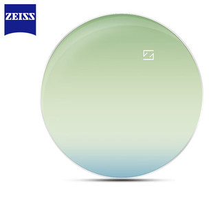 ZEISS蔡司佳锐冰蓝高清膜1片 焕色视界变色近视镜片1.56非球面 1.56非球面