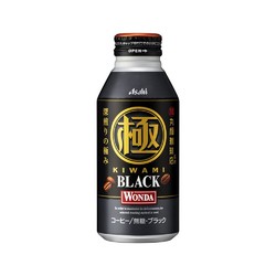 Asahi 朝日啤酒 日本直邮日本直邮  朝日  深煎黑咖啡 瓶罐装咖啡饮料 无糖 400g