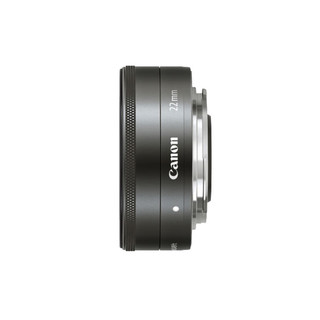 佳能（Canon）EF-M 22mm f/2 STM 人像大光圈定焦镜头 小痰盂饼干头 EOS M系列微单镜头