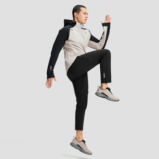 DESCENTE迪桑特跑步系列运动男士针织运动长裤春季 BK-BLACK XL (180/88A)