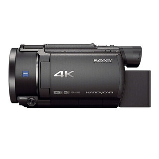 索尼（SONY）FDR-AX60 直播4K高清数码摄像机 家用DV摄影录像机 5轴防抖（含128G卡+备电+相机包+滤镜）