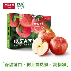NONGFU SPRING 农夫山泉 17.5°苹果 阿克苏苹果 XL果径87±4mm 15个装 新鲜水果礼盒