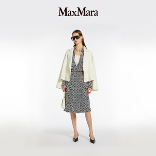 Max Mara 麦丝玛拉 女士短款大衣 6041034106 象牙白 36