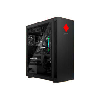 OMEN 暗影精灵10 十四代酷睿版 游戏台式机 黑色（酷睿i7-14700F、RTX 4060Ti 8G、16GB、1TB SSD、风冷）GT15-261rcn