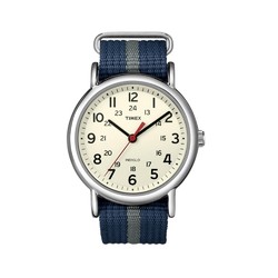 TIMEX 天美时 手表简约经典方便耐用深蓝色休闲清晰