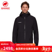 MAMMUT 猛犸象 防风防水户外徒步轻量透气易收纳硬壳外套