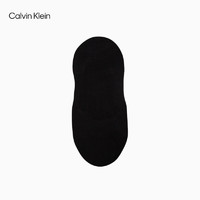 Calvin Klein Jeans24春夏女士简约字母提花舒适休闲短袜船袜LS000284 001-太空黑 OS