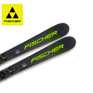 菲舍尔（FISCHER）雪动力 儿童青少年竞技双板滑雪板 RC RACE 80-120 黑色 90cm