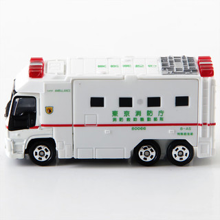 TAKARA TOMY 多美合金车 救援系列消防厅救护车 儿童新年车模玩具116号