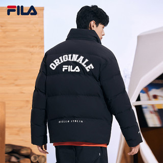 FILA 斐乐 羽绒服2023冬新保暖加厚面包服男女