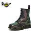 Dr.Martens 断码：Dr.Martens 马丁（DR.MARTENS）1460 经典简约流行幻彩时尚拼色女款8孔马丁靴 紫/金色 36