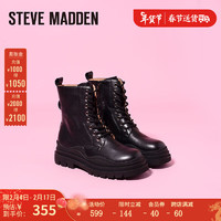 史蒂夫·马登 STEVE MADDEN 思美登秋冬侧拉链厚底休闲马丁靴女 KOELSCH 黑色 34