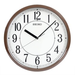 SEIKO 精工 日本精工时钟现代时尚家用客厅卧室数字创意钟表圆形挂钟