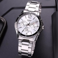 CASIO 卡西欧 45毫米石英腕表 MTP-1374D-7A