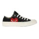 限新用户：COMME des GARÇONS X Converse 联名 系带运动鞋