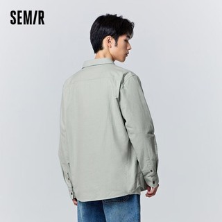 Semir 森马 长袖衬衫男冬季时尚轻商务时尚衬衣舒适日常通勤上衣101722105108