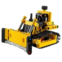 今日必买、PLUS会员：LEGO 乐高 机械组系列 42163 重型推土机