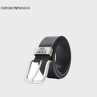阿玛尼EMPORIO ARMANI皮带EA男士LOGO鹰标时尚针扣腰带 110