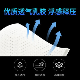 穗宝（SYMBOL）环保乳胶床垫微感独立弹簧床垫软硬适中深睡之境-悦享版1.8*2.0