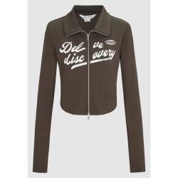 urbanrevivo美式复古印花衬衫uwv230015