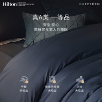 Careseen 康尔馨 希尔顿五星级酒店A类四件套 雾霾蓝 1.8m床(适配220*240cm被芯)